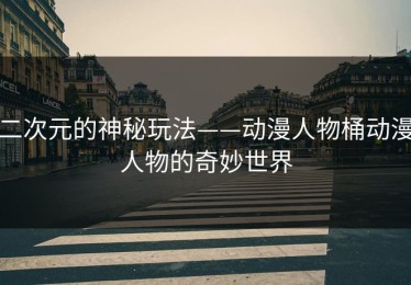 二次元的神秘玩法——动漫人物桶动漫人物的奇妙世界