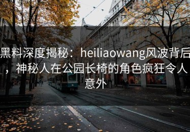 黑料深度揭秘：heiliaowang风波背后，神秘人在公园长椅的角色疯狂令人意外