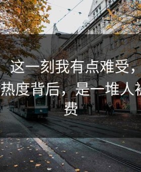说真的，这一刻我有点难受，heiliaowang的热度背后，是一堆人被迫交学费