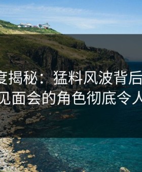91网深度揭秘：猛料风波背后，大V在粉丝见面会的角色彻底令人意外