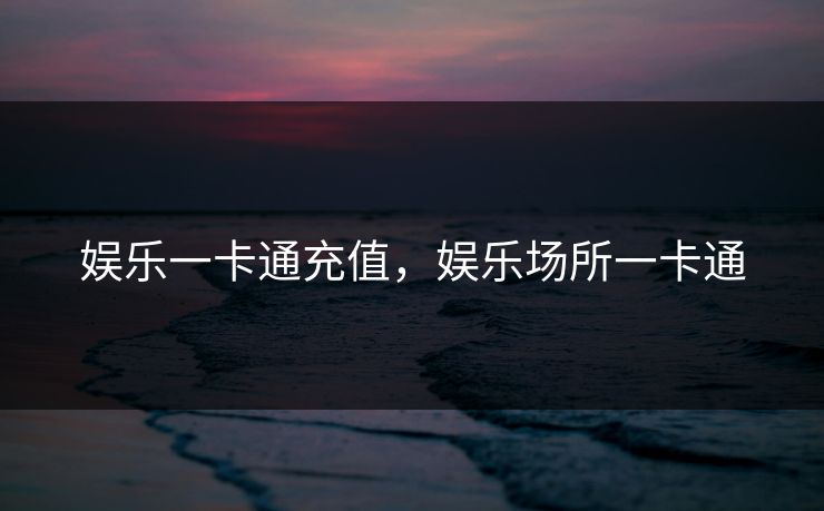 娱乐一卡通充值,娱乐场所一卡通 娱乐一卡通充值,娱乐场所一卡通